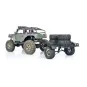 500404107-Black screen utility trailer for Scale Crawler 1/10 Carson - 500404107