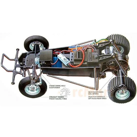 Grasshopper Kit RTR Combo Tamiya Tamiya 58346L - 2 58346L-Grasshopper Kit RTR Combo Tamiya - 58346L