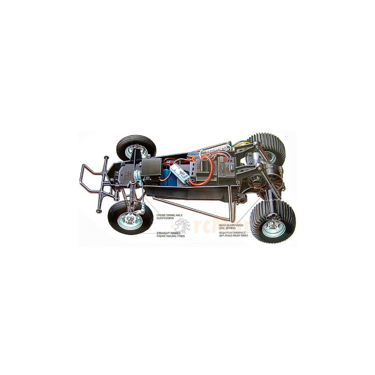 Grasshopper Kit RTR Combo Tamiya Tamiya 58346L - 2