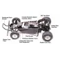 58346L-Grasshopper Kit RTR Combo Tamiya - 58346L