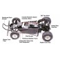 58346L-Grasshopper Kit RTR Combo Tamiya - 58346L