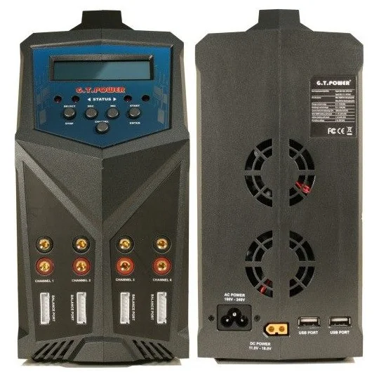 Chargeur ProQuad GT Power GT-Power GT-PROQUAD - 4 GT-PROQUAD-Chargeur ProQuad GT Power - GT-PROQUAD