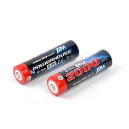 Batterie Li-Ion 3.7V 2000mAh 2 pièces pour Pirate Tracker / Booster T2M T2M T4933/19 - 1