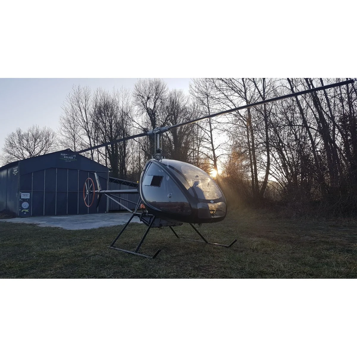 Baptism Prestige helicopter ULM Class 6 for 1 pers. Next Model HELI-PRESTIGE - 1