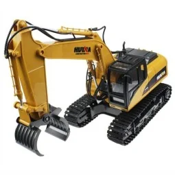 Pelleteuse RC avec grappin métal 1/14 2.4Ghz - HuiNa HuiNa Toys CY1570 - 1