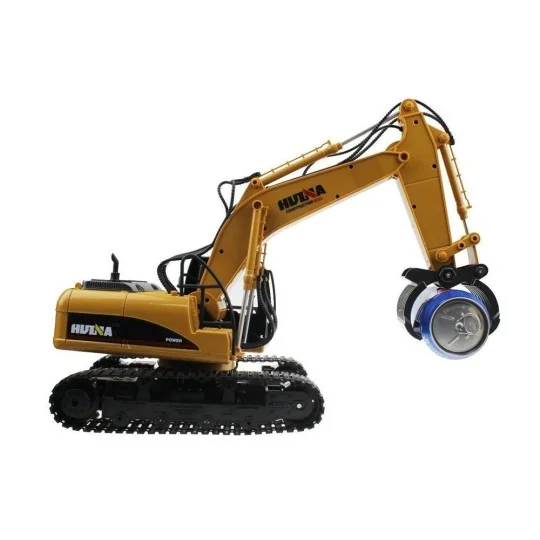 Backhoe with grab metal 1/14 RC 2.4 GHz - HuiNa HuiNa Toys CY1570 - 3 CY1570-Backhoe with grab metal 1/14 RC 2.4 GHz - HuiNa - CY1570