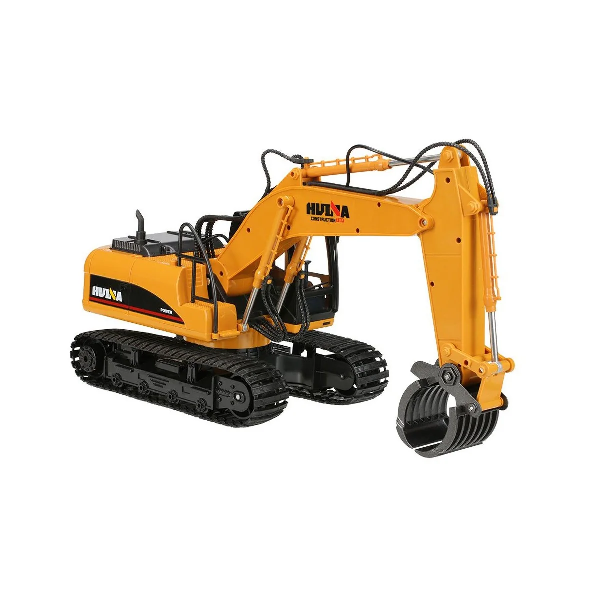Backhoe with grab metal 1/14 RC 2.4 GHz - HuiNa HuiNa Toys CY1570 - 4