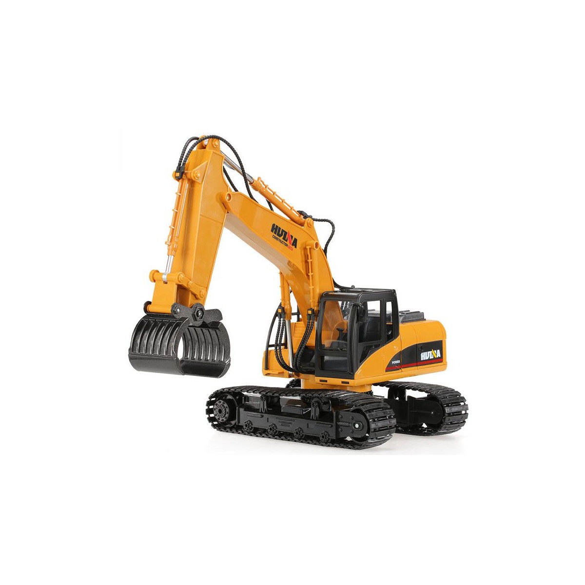 Backhoe with grab metal 1/14 RC 2.4 GHz - HuiNa HuiNa Toys CY1570 - 5
