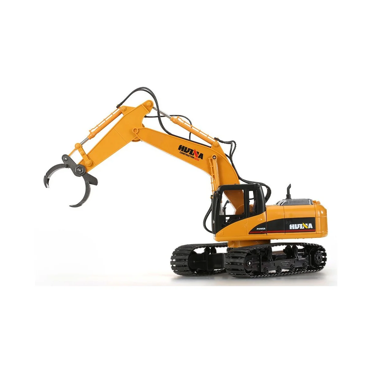 Backhoe with grab metal 1/14 RC 2.4 GHz - HuiNa HuiNa Toys CY1570 - 6 Backhoe with grab metal 1/14 RC 2.4 GHz - HuiNa HuiNa Toys CY1570 - 6