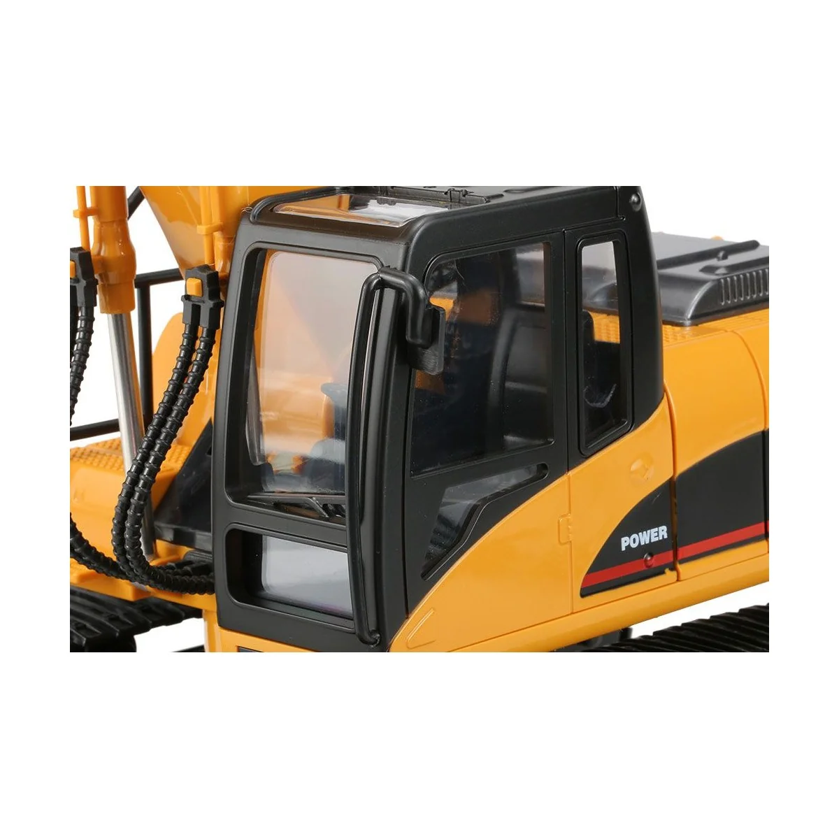 Backhoe with grab metal 1/14 RC 2.4 GHz - HuiNa HuiNa Toys CY1570 - 10