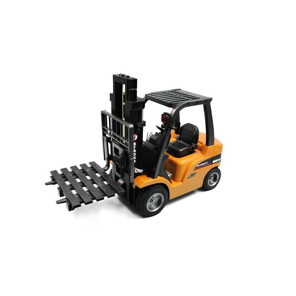 Chariot élévateur RC avec cabine et fourche métal 1/10 2.4Ghz - HuiNa HuiNa Toys CY1577 - 1