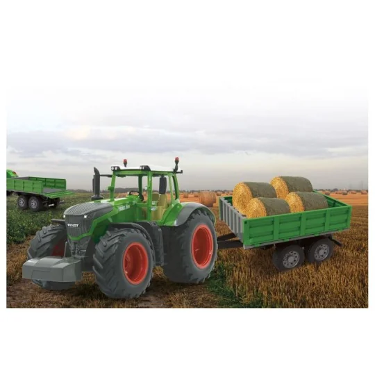 Benne basculante verte pour tracteur RC 1/16 Jamara 412412 - 2 412412-Benne basculante verte pour tracteur RC 1/16 - 412412