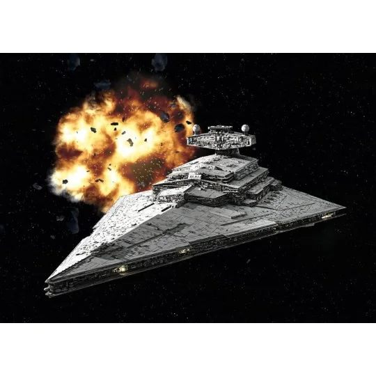 63609-Imprerial Star Destoyer Star Wars + peintures Revell - 63609