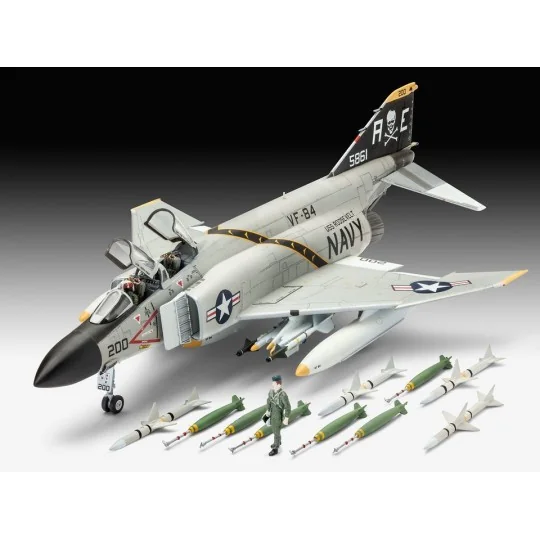 63941-F-4J Phantom II 1/72 + Revell paints