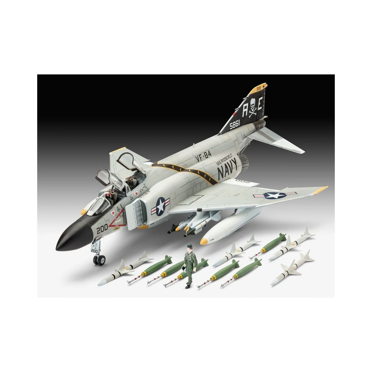 F-4J Phantom II 1/72 + Revell paints Revell 63941 - 2 F-4J Phantom II 1/72 + Revell paints Revell 63941 - 2