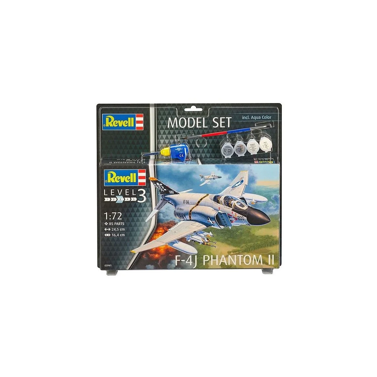 F-4J Phantom II 1/72 + Revell paints Revell 63941 - 3 F-4J Phantom II 1/72 + Revell paints Revell 63941 - 3