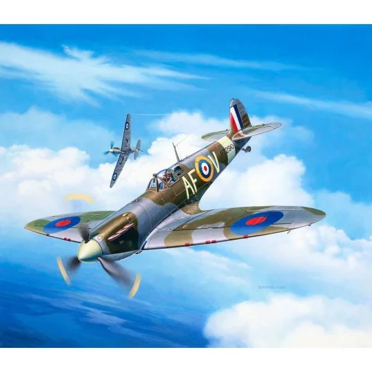63953-Spitfire Mk.IIa 1/72 + peintures Revell