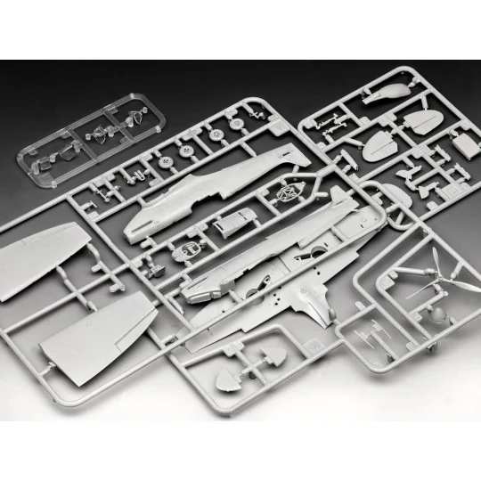 63953-Spitfire Mk.IIa 1/72 + Revell paints