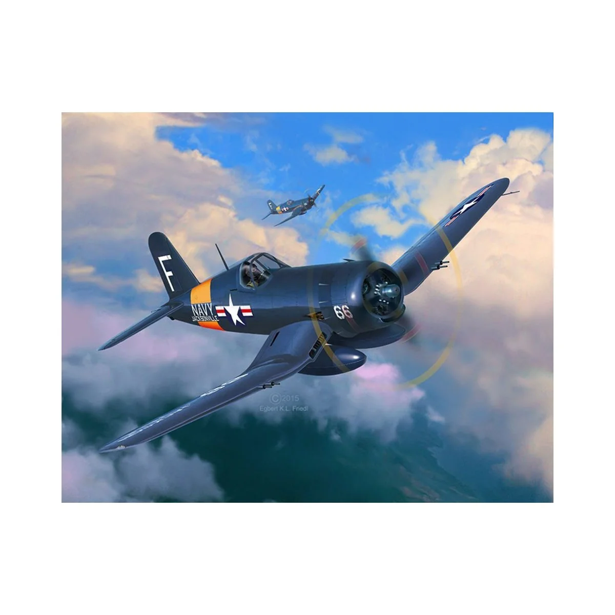 F4U-4 Corsair 1/72 + Revell paints Revell 63955 - 1