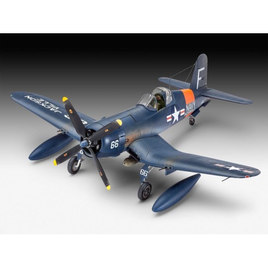 63955-F4U-4 Corsair 1/72 + peintures Revell