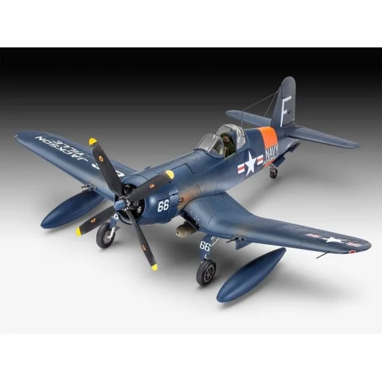 F4U-4 Corsair 1/72 + Revell paints Revell 63955 - 2 63955-F4U-4 Corsair 1/72 + Revell paints - 63955