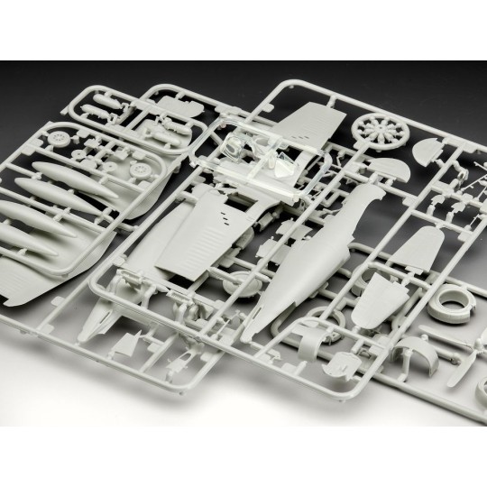 63955-F4U-4 Corsair 1/72 + Revell paints - 63955