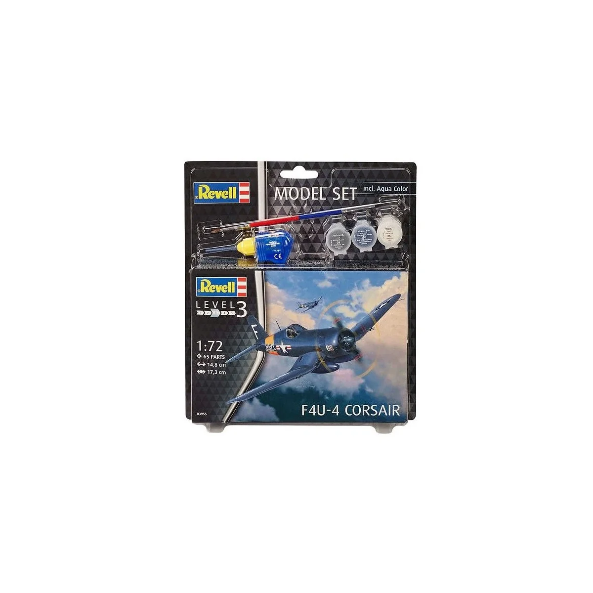 F4U-4 Corsair 1/72 + Revell paints Revell 63955 - 7
