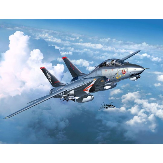 63960-Grumman F-14D Super Tomcat 1/72 + peintures Revell