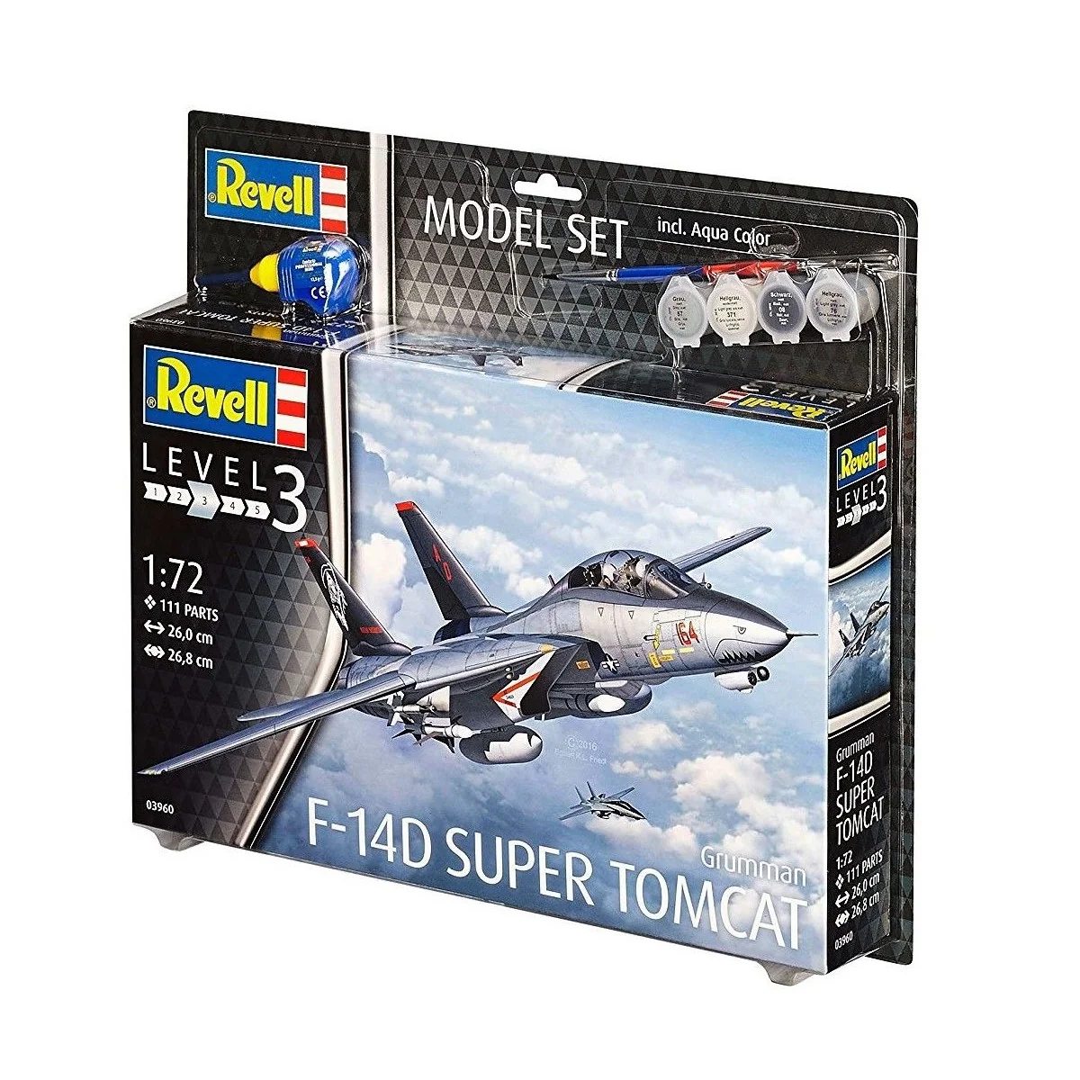 F4U-4 Corsair 1/72 + Revell paints Revell 63960 - 8