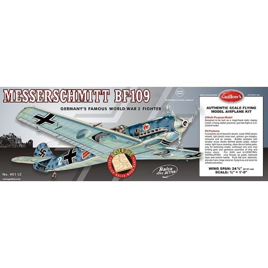 S0280401-Messerschmitt BF - 109 Guillow's - S0280401
