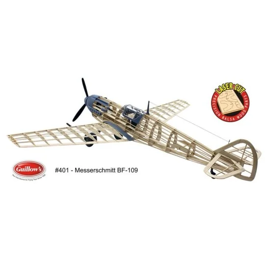 Messerschmitt BF - 109 Guillow's Guillow's S0280401 - 2 S0280401-Messerschmitt BF - 109 Guillow's - S0280401