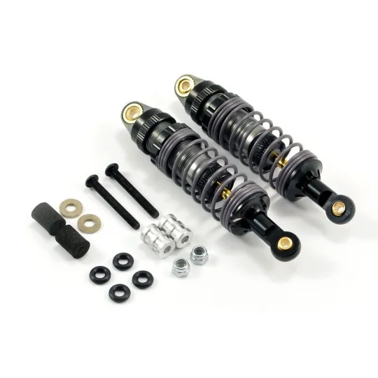 FAST156-Shock absorbers alu off-road adjustable 75mm (2) Fastrax - FAST156