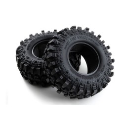 Pneus MT1903 Off-Road 1.9" 1/10 (2) Gmade Gmade GM70284 - 1