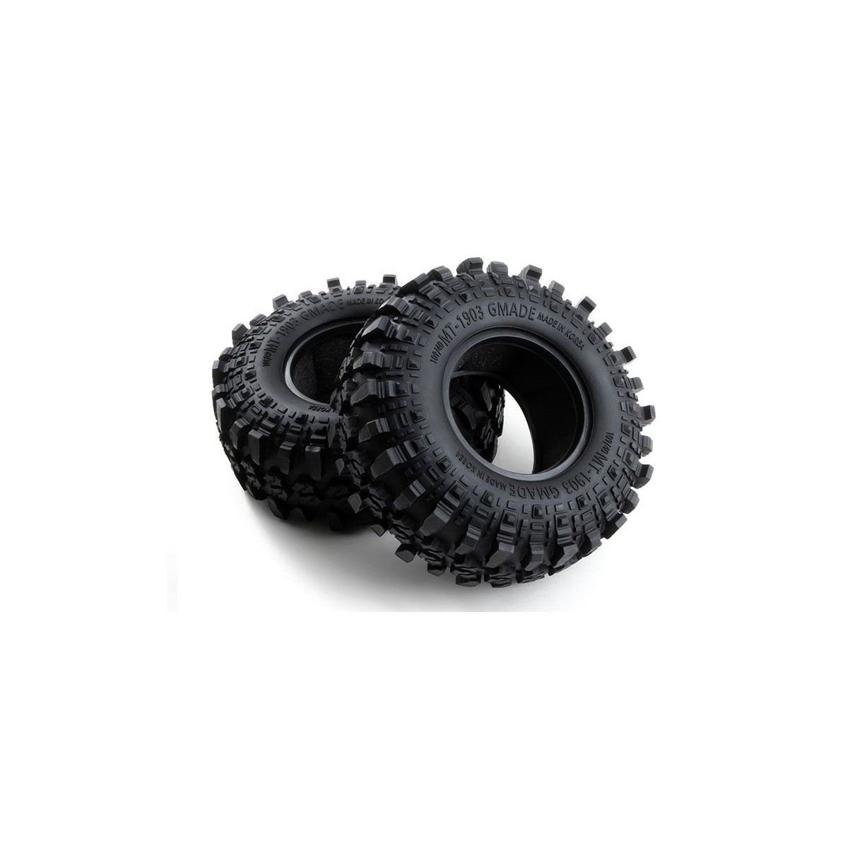 Pneus MT1903 Off-Road 1.9" 1/10 (2) Gmade Gmade GM70284 - 1