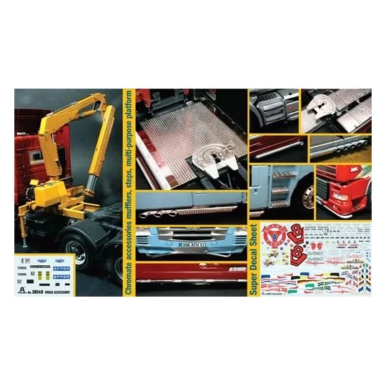I3854-Accessoires camions II 1/24 Italeri - I3854