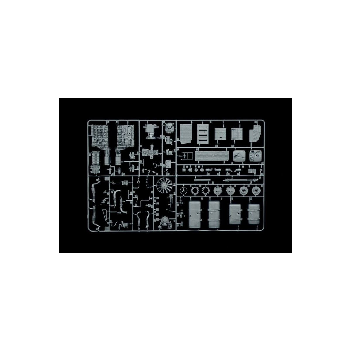 Mercedes Actros Gigaspace 1/24 Italeri Italeri I3905 - 12