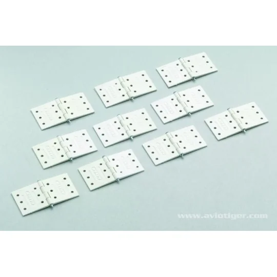 GF-2150-002-Hinges nylon axle metal large (10) GForce