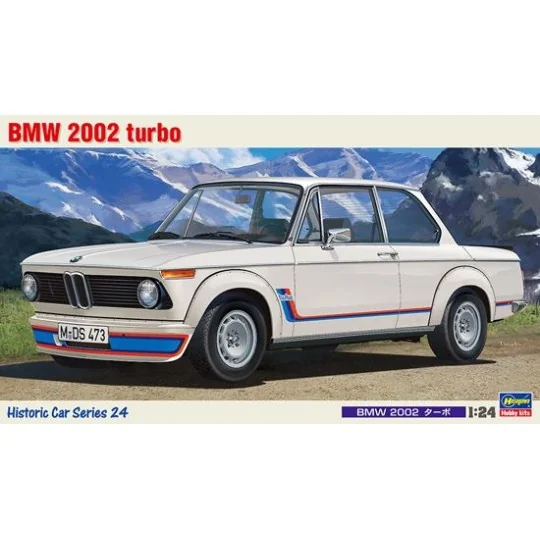 BMW 2002 Turbo 1/24 Hasegawa Hasegawa 21124 - 3 21124-BMW 2002 Turbo 1/24 Hasegawa - 21124