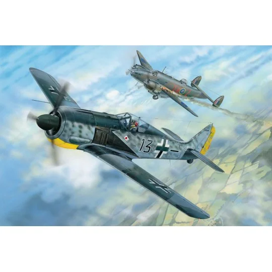 HB81802-Focke Wulf 190a - 5 1/18 Hobby Boss - HB81802
