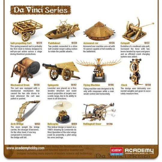 Rolling Ball Timer Leonardo da Vinci Academy Academy 18174 - 7 18174-Rolling Ball Timer Leonardo da Vinci Academy - 18174