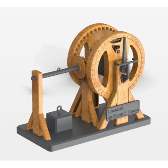 18175-Grue à Levier Léonard De Vinci Academy