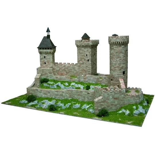AED1010-Chateau de Foix (France) 7500pcs maquette en céramique Aedes