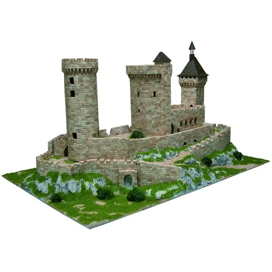 Chateau de Foix (France) 7500pcs maquette en céramique Aedes Aedes Ars AED1010 - 2 AED1010-Chateau de Foix (France) 7500pcs maquette en céramique Aedes - AED1010