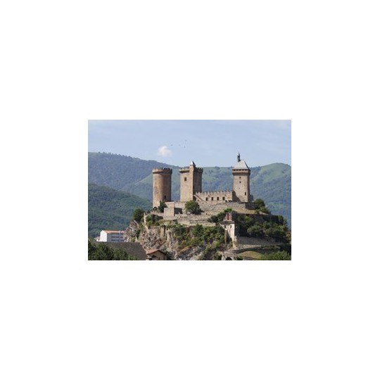 AED1010-Chateau de Foix (France) 7500pcs maquette en céramique Aedes - AED1010