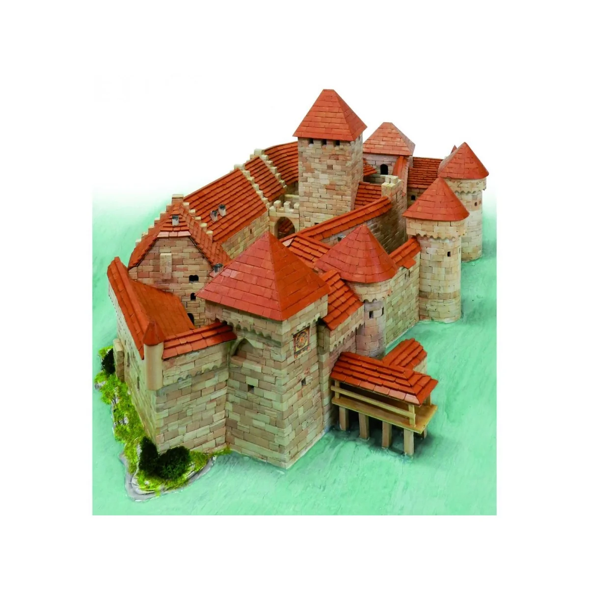 Castle of Chillon (Switzerland) 8900pcs comp ceramic Aedes Aedes Ars AED1012 - 4 Castle of Chillon (Switzerland) 8900pcs comp ceramic Aedes Aedes Ars AED1012 - 4