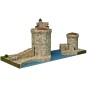 AED1267-La Rochelle (France) 5800pcs Aedes ceramic model towers