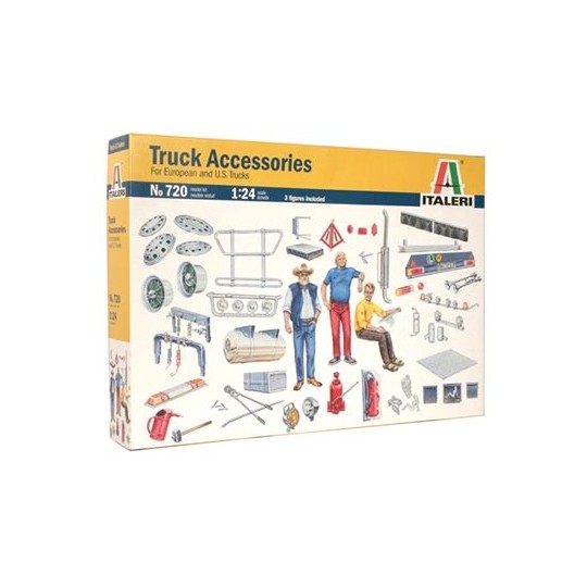 I720-Accessories trucks 1/24 Italeri