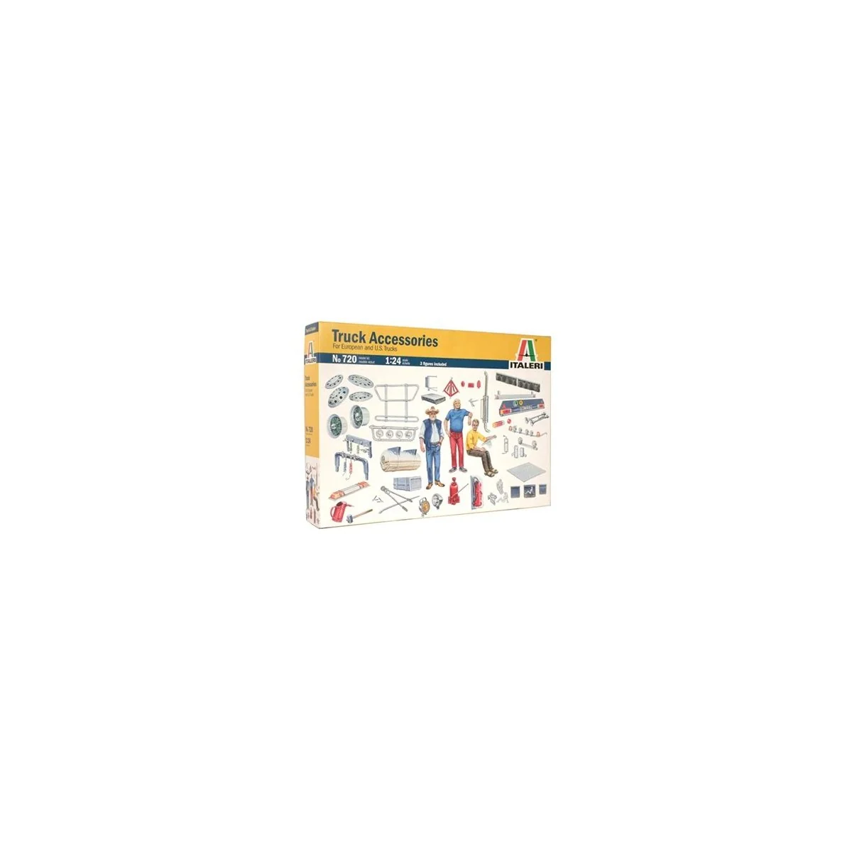 Accessories trucks 1/24 Italeri Italeri I720 - 6 Accessories trucks 1/24 Italeri Italeri I720 - 6