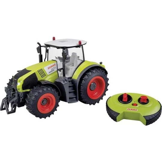 50360-Claas Axion 870 tractor + self-loading trailer 3 axles 1/16 RTR - 50360