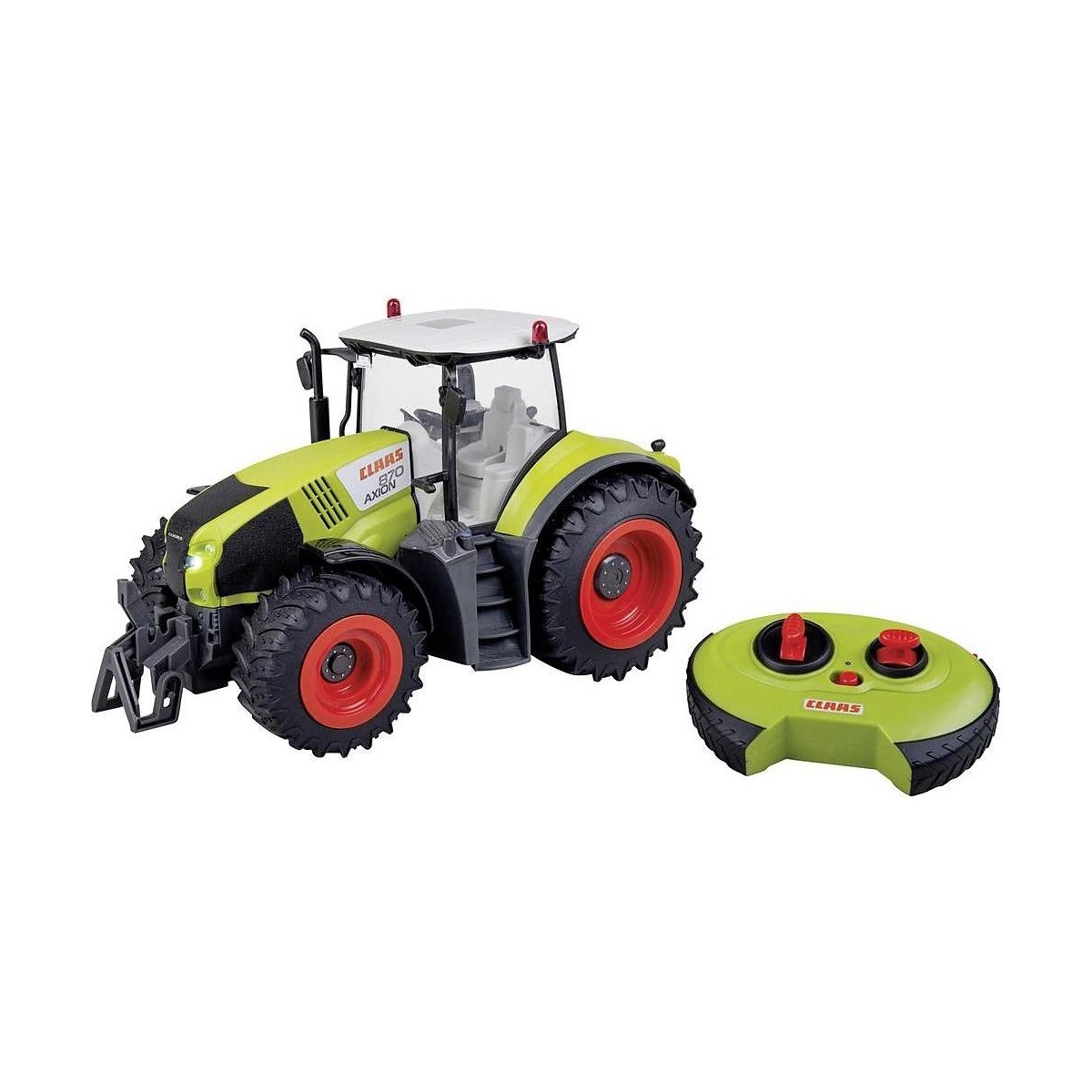 Tracteur Claas Axion 870 + remorque autochargeuse 3 essieux 1/16 RTR Siva 50360 - 2